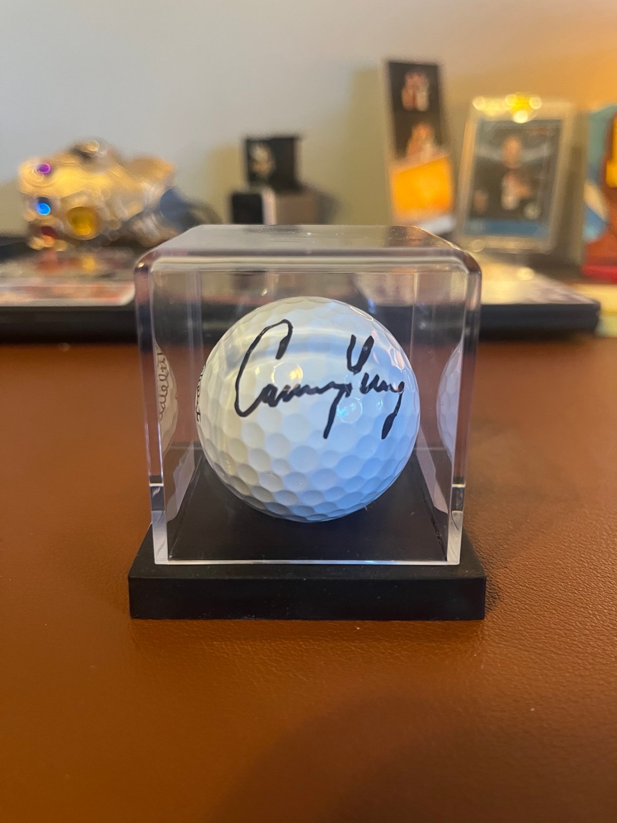 Cameron Young Signed Autographed Auto Golf Ball Rising PGA Star