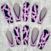 XXL Pink Cow Acrylic Press On Nails