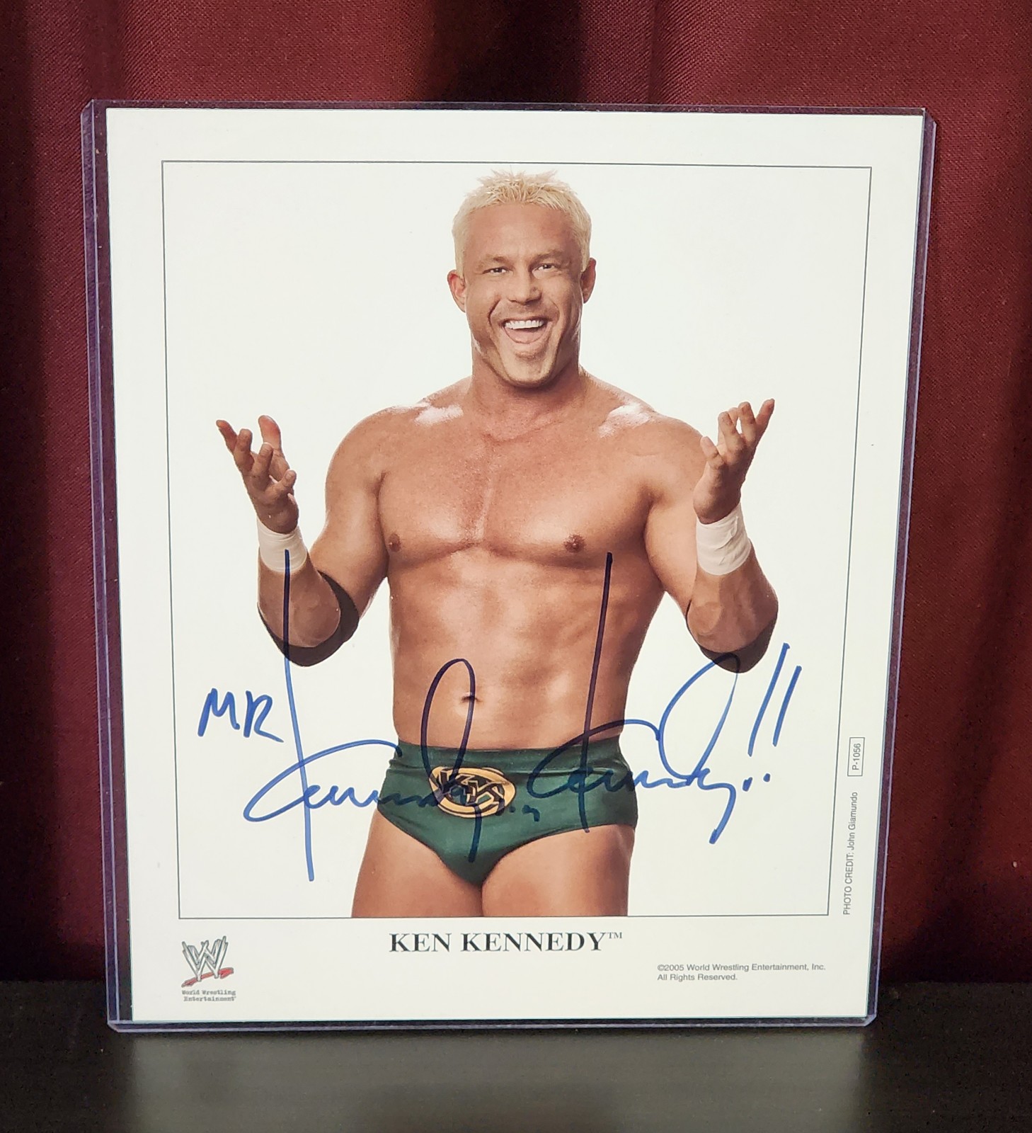 WWE Ken Kennedy Signed 8X10
