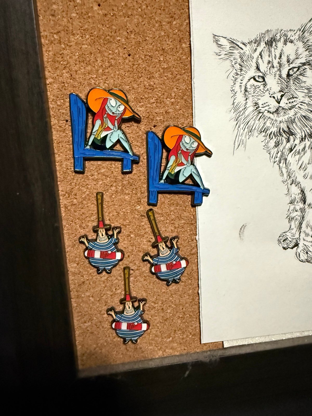 NBC beach collection pins