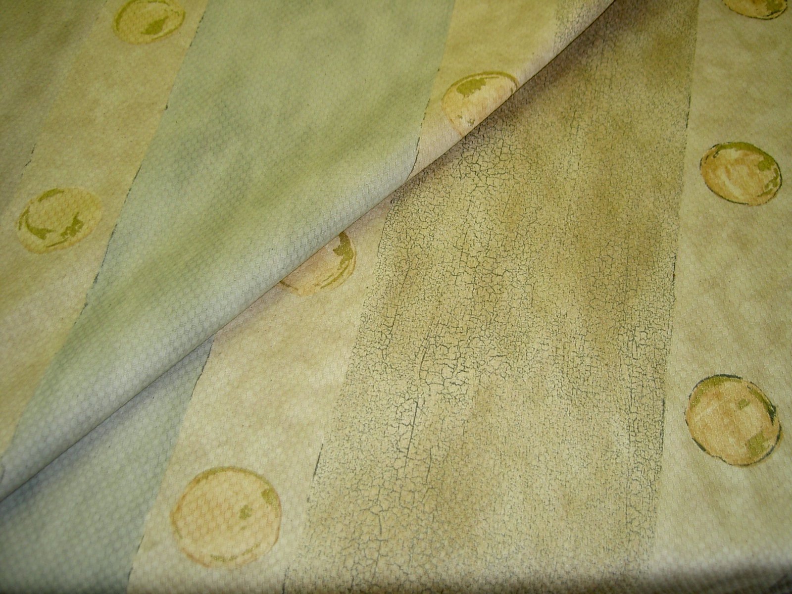 9.25 YARDS Vintage 90s Abstract Cotton Fabric