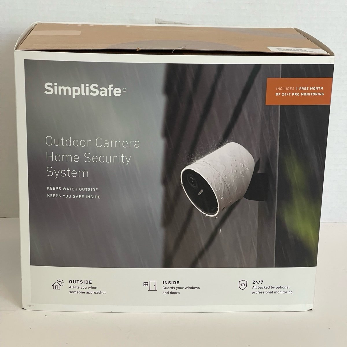 SimpliSafe Home Security System with 2 Outdoor Cameras - NEW *Open Box*