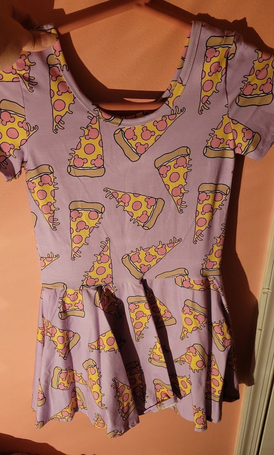 Wild Rich Kids - Disney Purple Pizza - 13/14 Skirted Leo