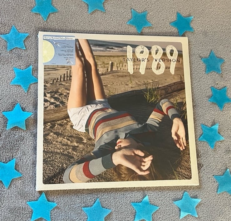 1989 Taylor’s Version Vinyl Sunrise Boulevard Yellow Taylor Swift Blvd