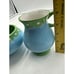 Retro Jonathan Adler Happy Home 2004 Ice Cream Parlour Bowl and Parfait Mug Blue