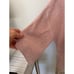 Wrap London Woven Organic Cotton V Neck Sweater Sz 4