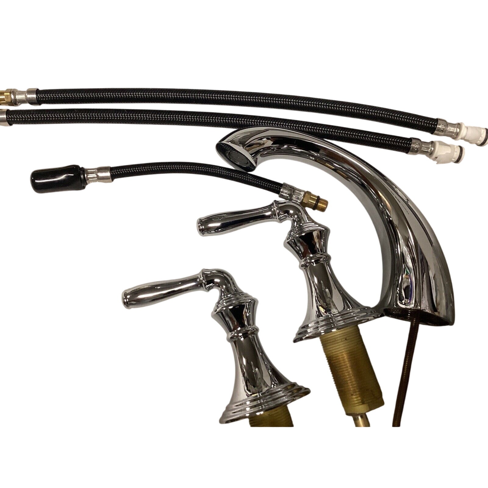 Kohler 394-4-CP Devonshire Bathroom Sink Faucet - Polished Chrome