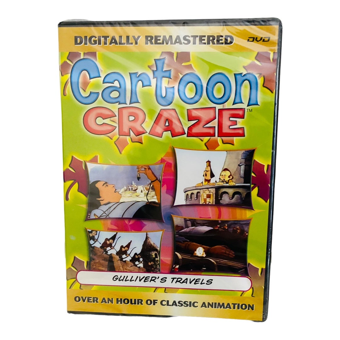 Set of 9 Vintage Remastered Cartoon Craze DVD’s - detail