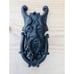 2 Cast Iron Door Knockers, Victorian, Vintage Style, Gargoyle