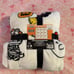 Hello Kitty Halloween Witch Ghost Full Queen Blanket 90x90 Sanrio Throw
