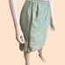 Extra Small Vintage 1960s Aquamarine Blue Skirt XS60AQSK