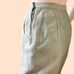 Extra Small Vintage 1960s Aquamarine Blue Skirt XS60AQSK