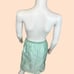 Extra Small Vintage 1960s Aquamarine Blue Skirt XS60AQSK