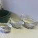 Johnson Bros Gravy Boat Pastel Dogwood Flowers Pink yellow Antique Gravy boats J