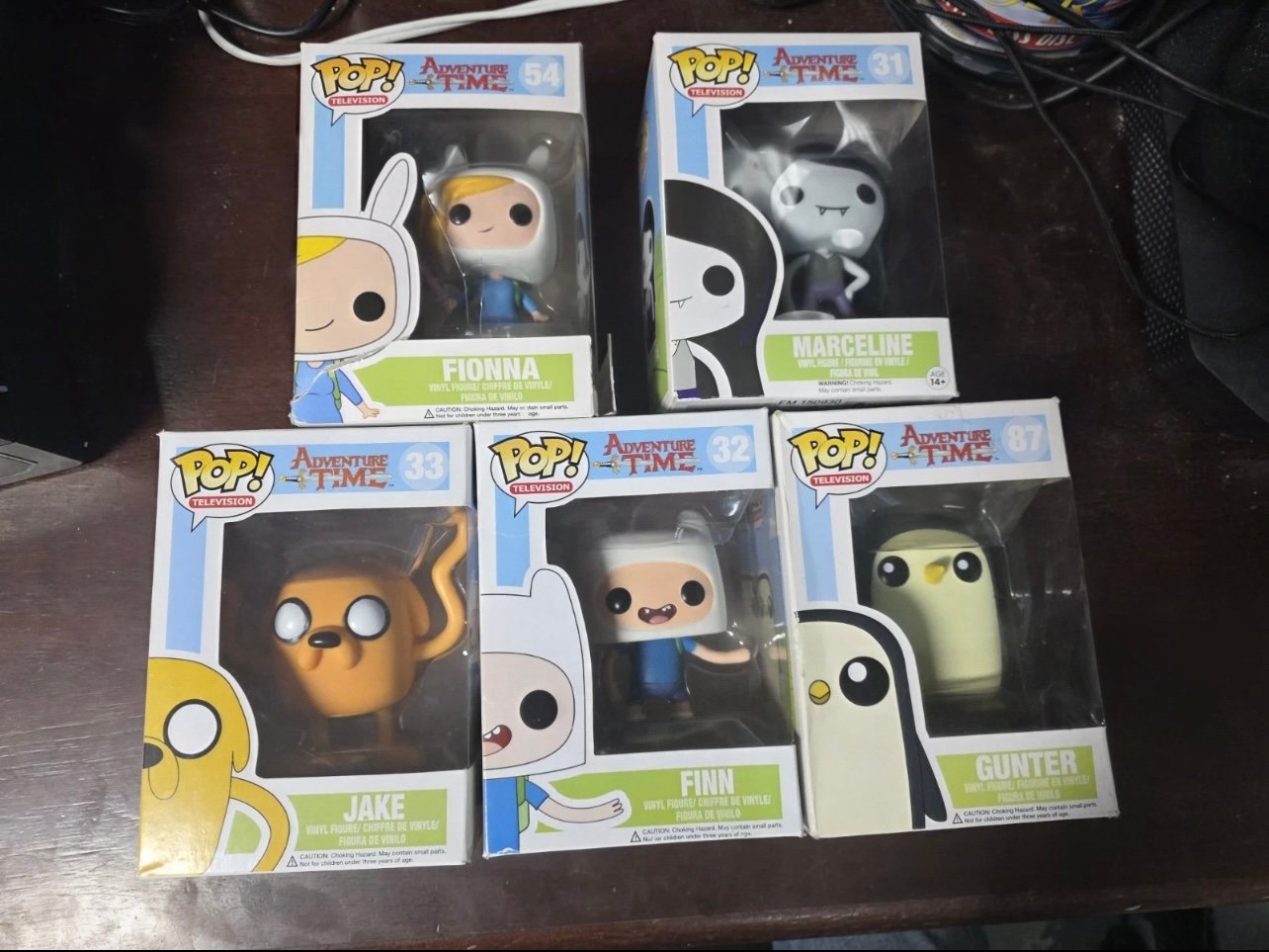 Adventure Time Funko Pop Lot of 5
