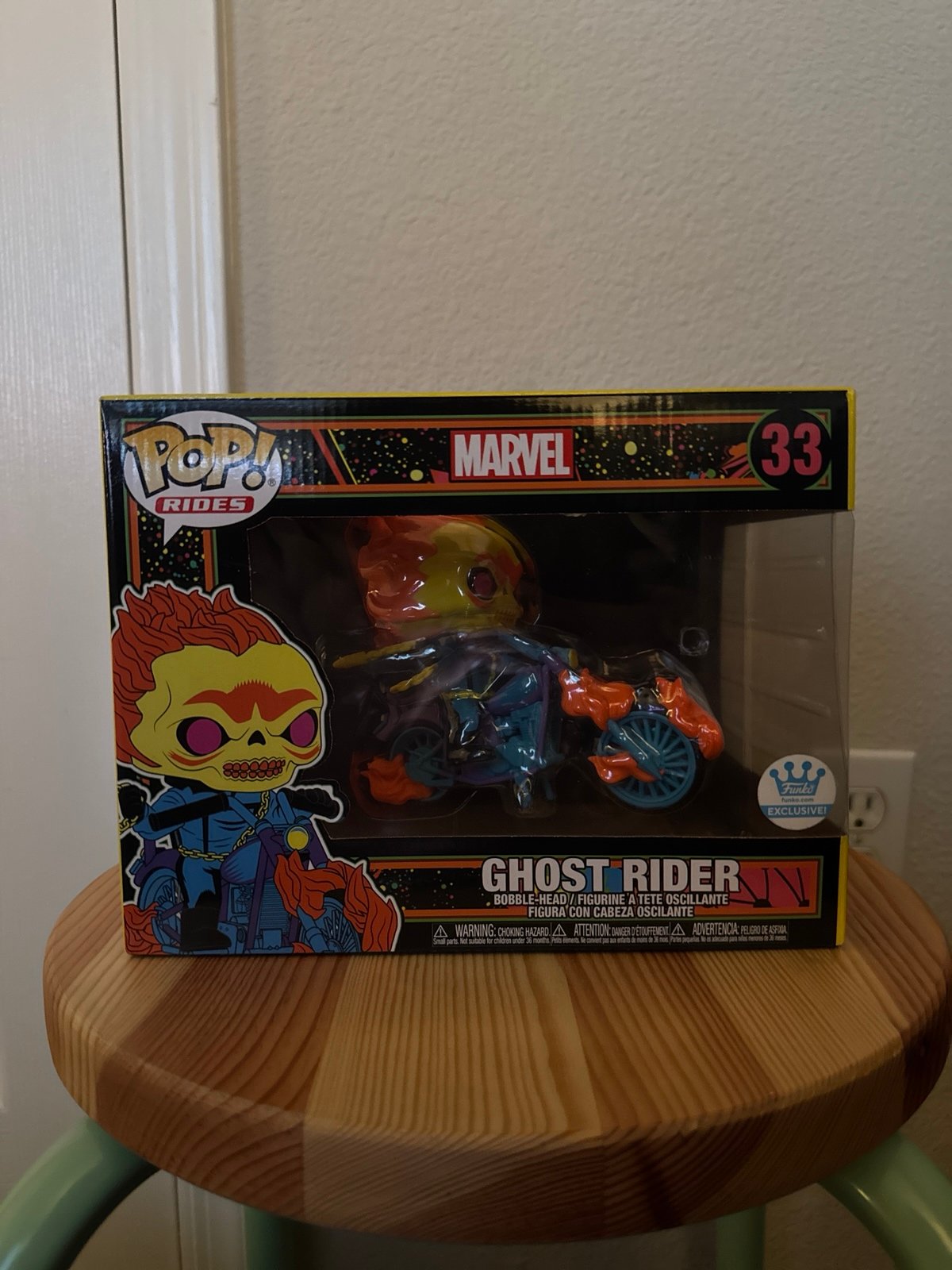 Ghost Rider Blacklight Funko