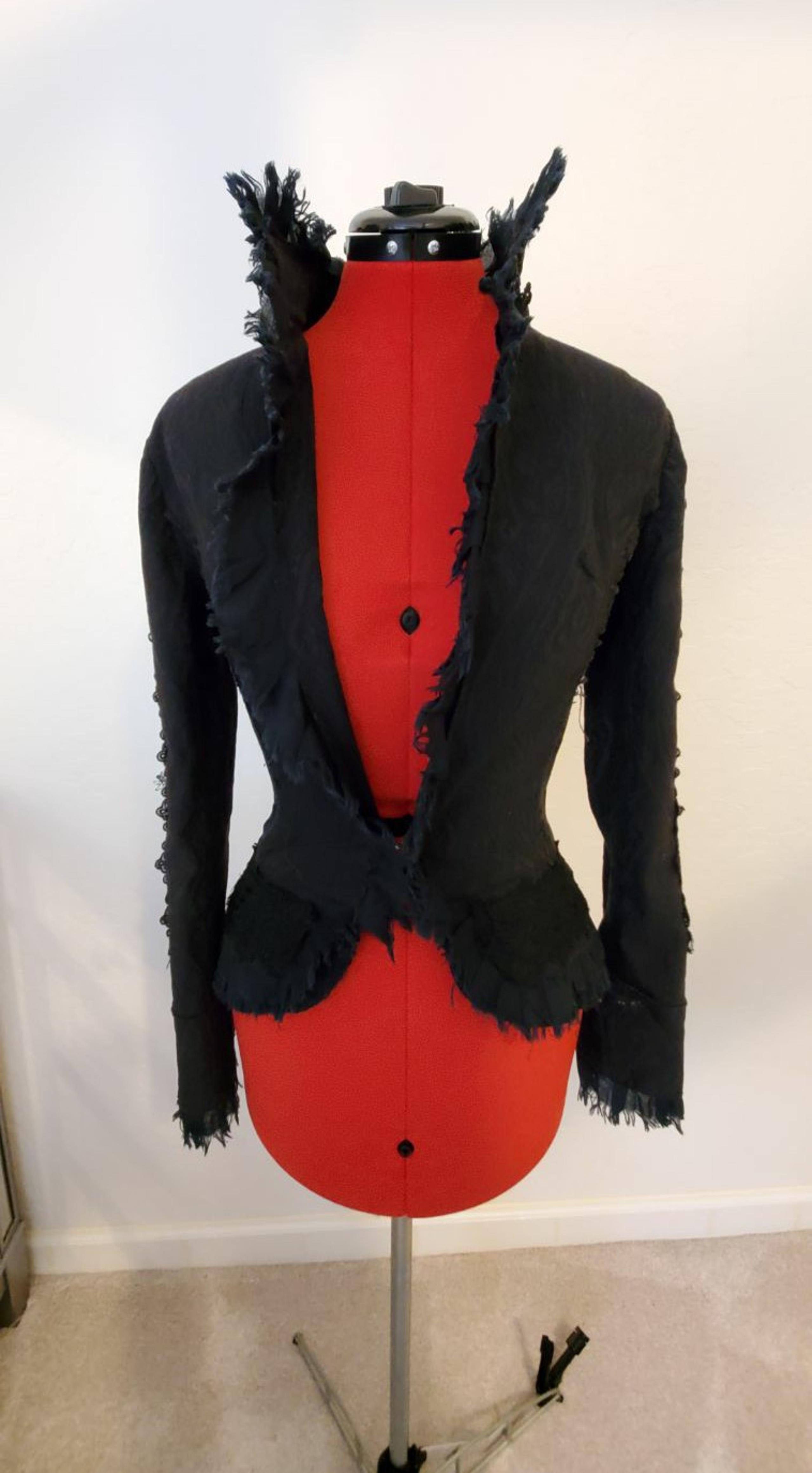 Studio Y black jacket size small