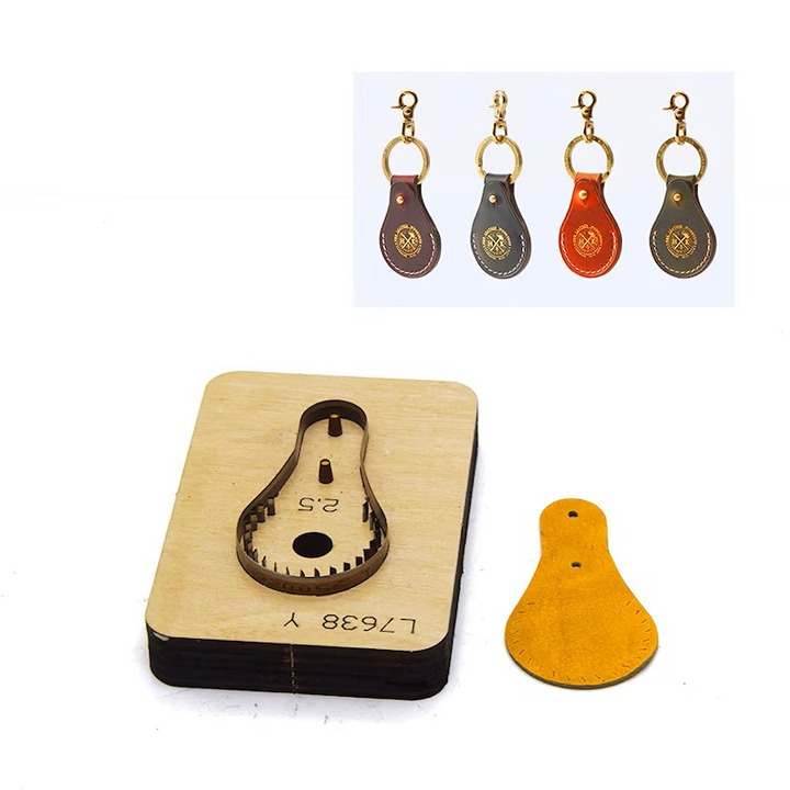 Leather Cutting Die Cut Mold,Keychain Leather Punch Die Set,Leather Crafts