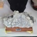 RARE NATURAL BIG HALF PINK CALCITE HALF FLOURITE WITH SPHALERITE CLUSTER #3454