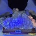 RARE NATURAL BIG HALF PINK CALCITE HALF FLOURITE WITH SPHALERITE CLUSTER #3454
