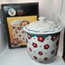 Pfaltzgraff Disney Mickey Minnie Mouse & Co Floral 4 QT Canister Cookie Jar