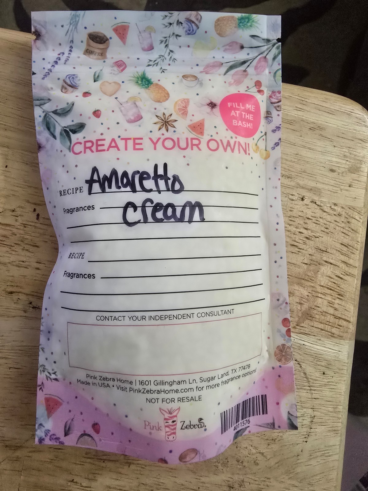 Pink zebra sprinkles