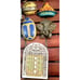 15 Vintage Refrigerator Souvenir Travel Magnets Middle East Africa & India