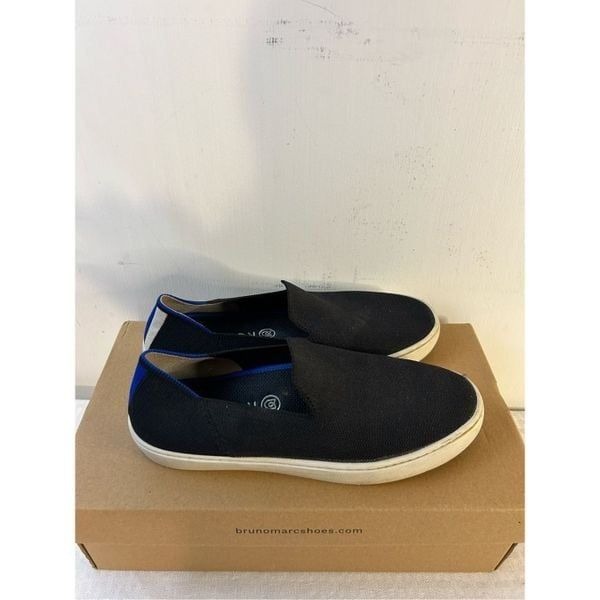 Rothy’s navy white slip on loafers shoes woman's 8?