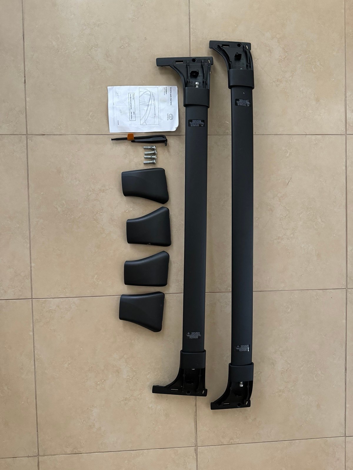 2021-2024 Toyota Venza OEM Roof Rack, Cross Bars - Toyota (PT738-48210)