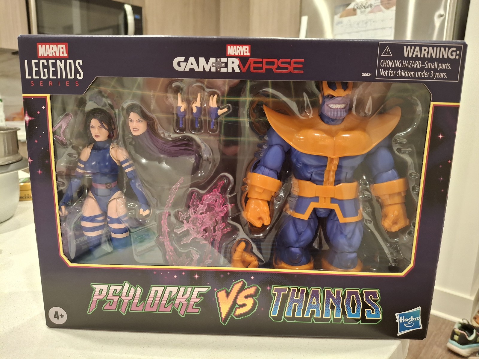 Marvel Legends Gamerverse Psylocke & Thanos