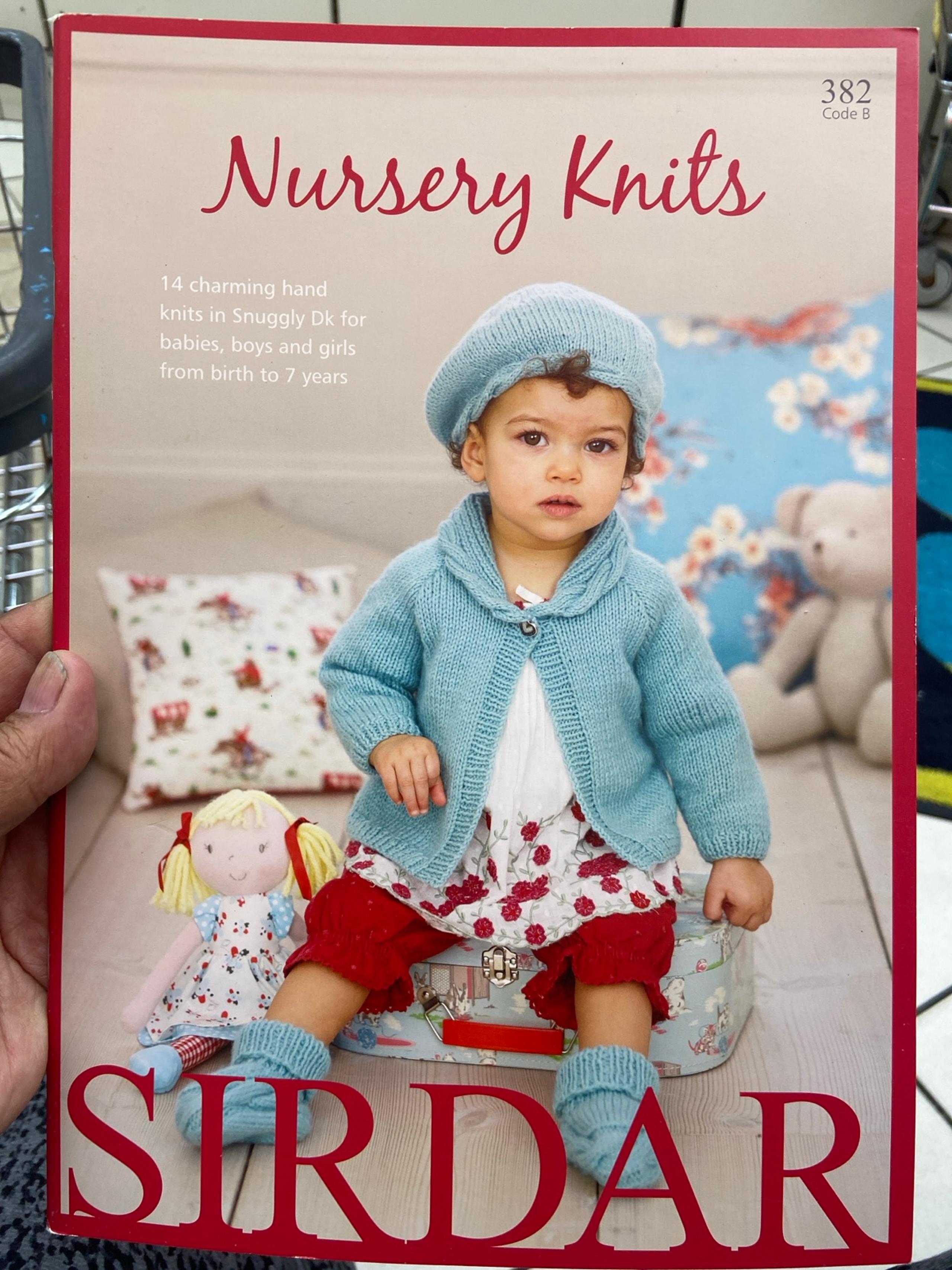 Nursery Knits  SIRDAR #382 Code B