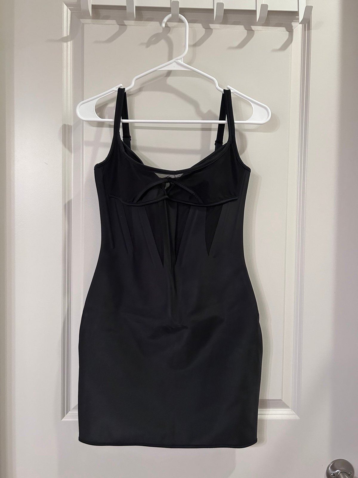 Mugler x H&M corset style mini dress