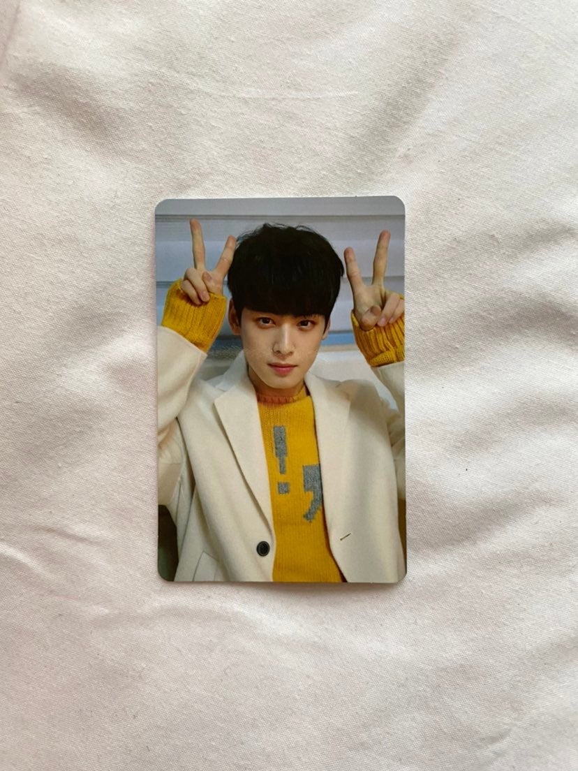 ASTRO WINTER DREAM CHA EUNWOO PHOTOCARD