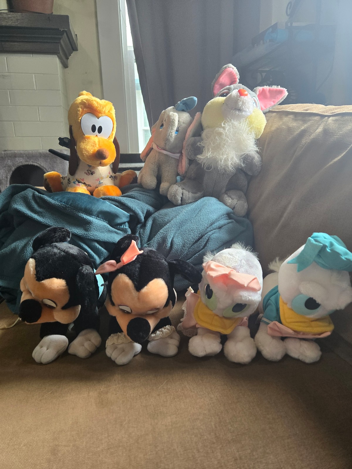 Vintage Disney plushes