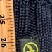 Aigle Sweater Fisherman Cable Knit Navy Blue Vneck cotton Mens Sz Med Chunky