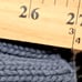 Aigle Sweater Fisherman Cable Knit Navy Blue Vneck cotton Mens Sz Med Chunky