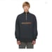 Han Kjobenhavn Black Half-Zip Sweatshirt Social Resort Size XL