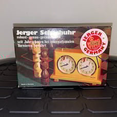 Vintage Chess Clock-Jerger King chess clock AMAZING CONDITION *NOT TESTED*