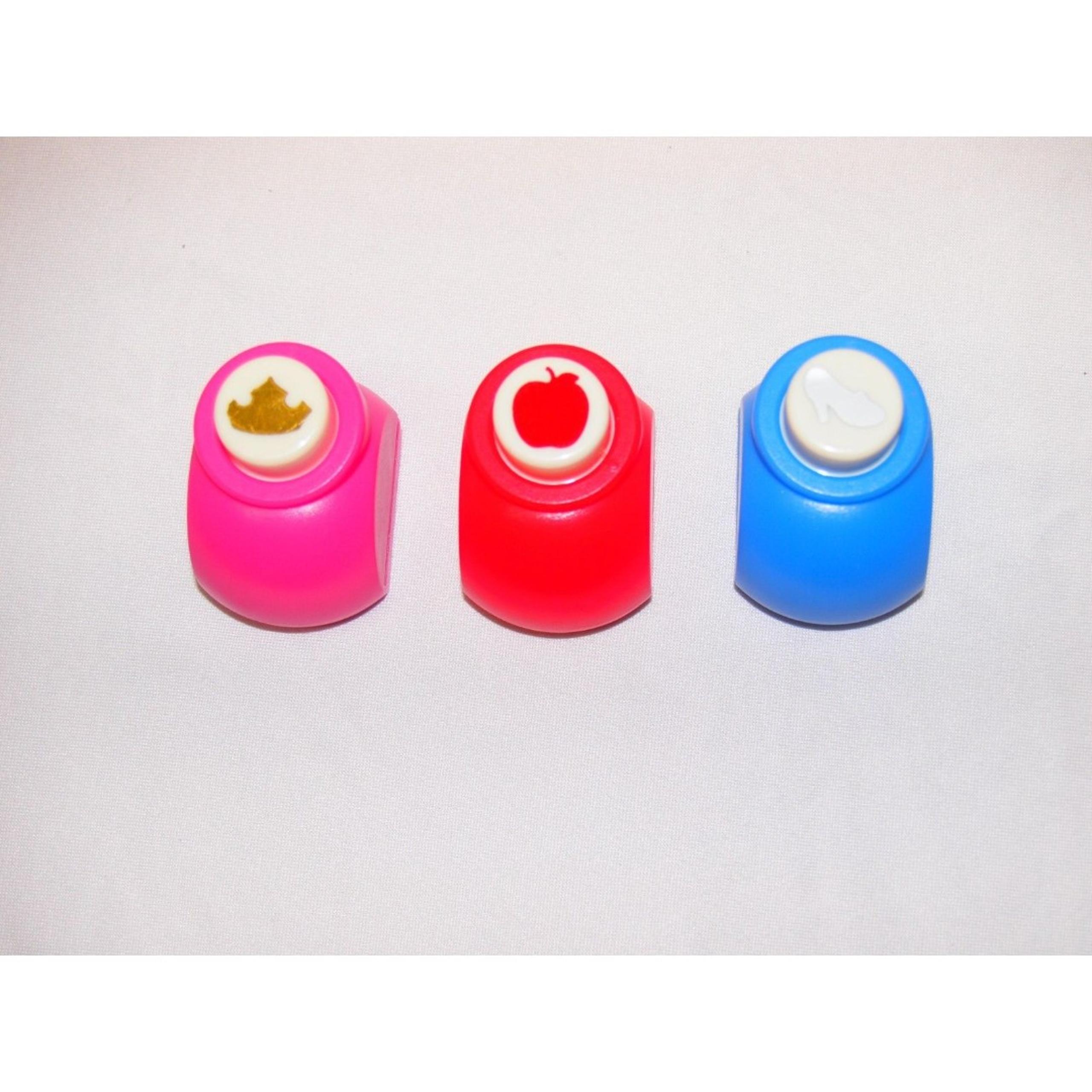 ✨ Enchanted Crafting Trio – Disney Paper Punches Crown, Glass Slipper, and Apple