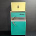 Vtg Midcentury 1960s Barbie Dream Kitchen Fridge Deluxe Reading Corp for Barbie