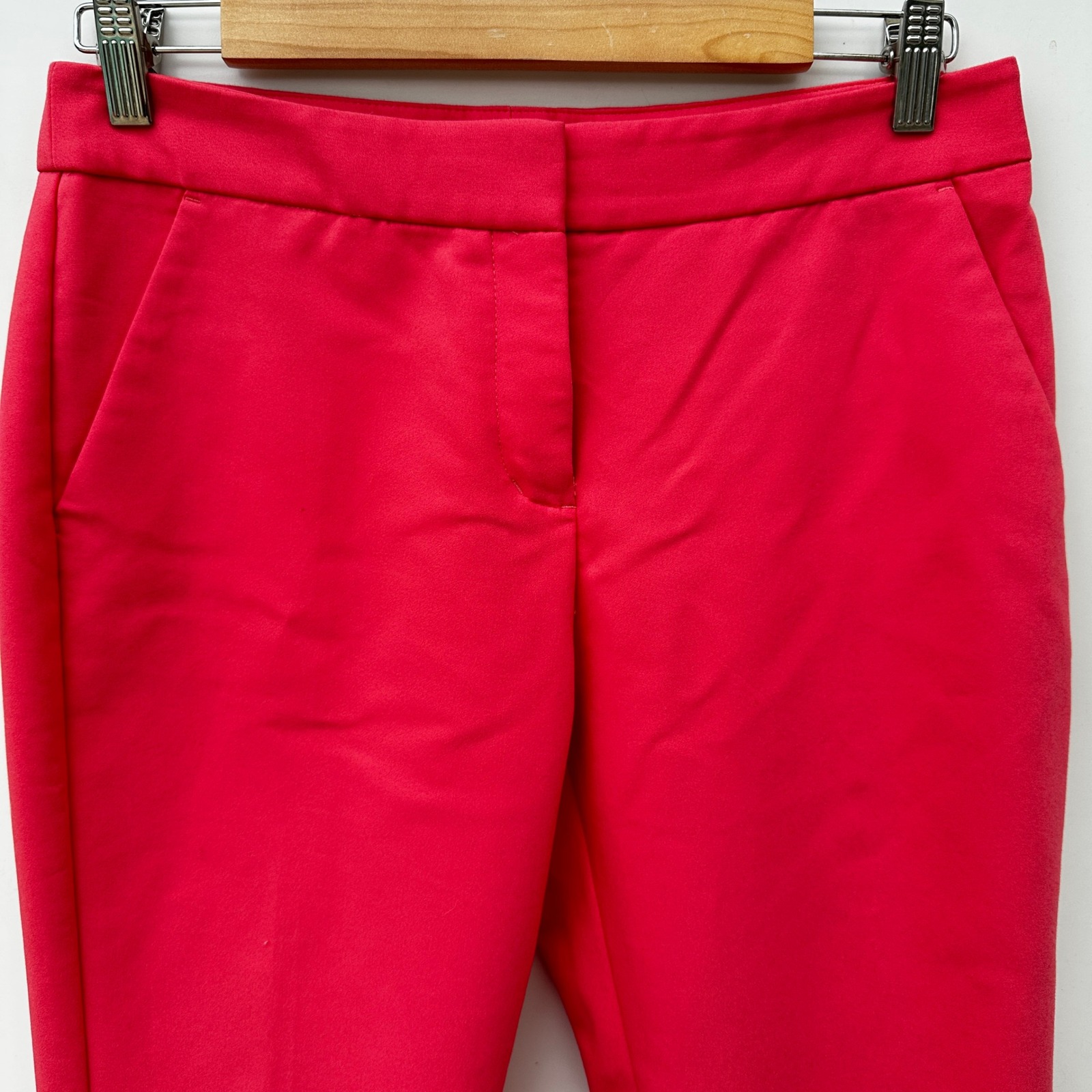 Express Columnist Salmon Cropped Pants Ankle Career Casual Size 6 NWOT