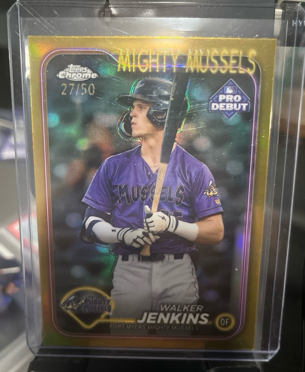 Topps Chrome walker jenkins
