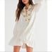 Free People Chain of Daisies Tunic Dress Ivory/Cream