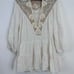 Free People Chain of Daisies Tunic Dress Ivory/Cream