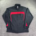 Air Jordan Track Jacket Mens Large Windbreaker Rare Black Bulls Hip-Hop 80s NBA