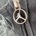 Air Jordan Track Jacket Mens Large Windbreaker Rare Black Bulls Hip-Hop 80s NBA