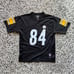 NFL Team Apparel Antonio Brown Youth Large Pittsburgh Steelers Jersey Black