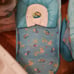 Numerous baby bath tubes and slings