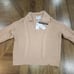 Jason Wu Cable Knit Pullover Camel Sweater Sz Medium Wool Blend Womens