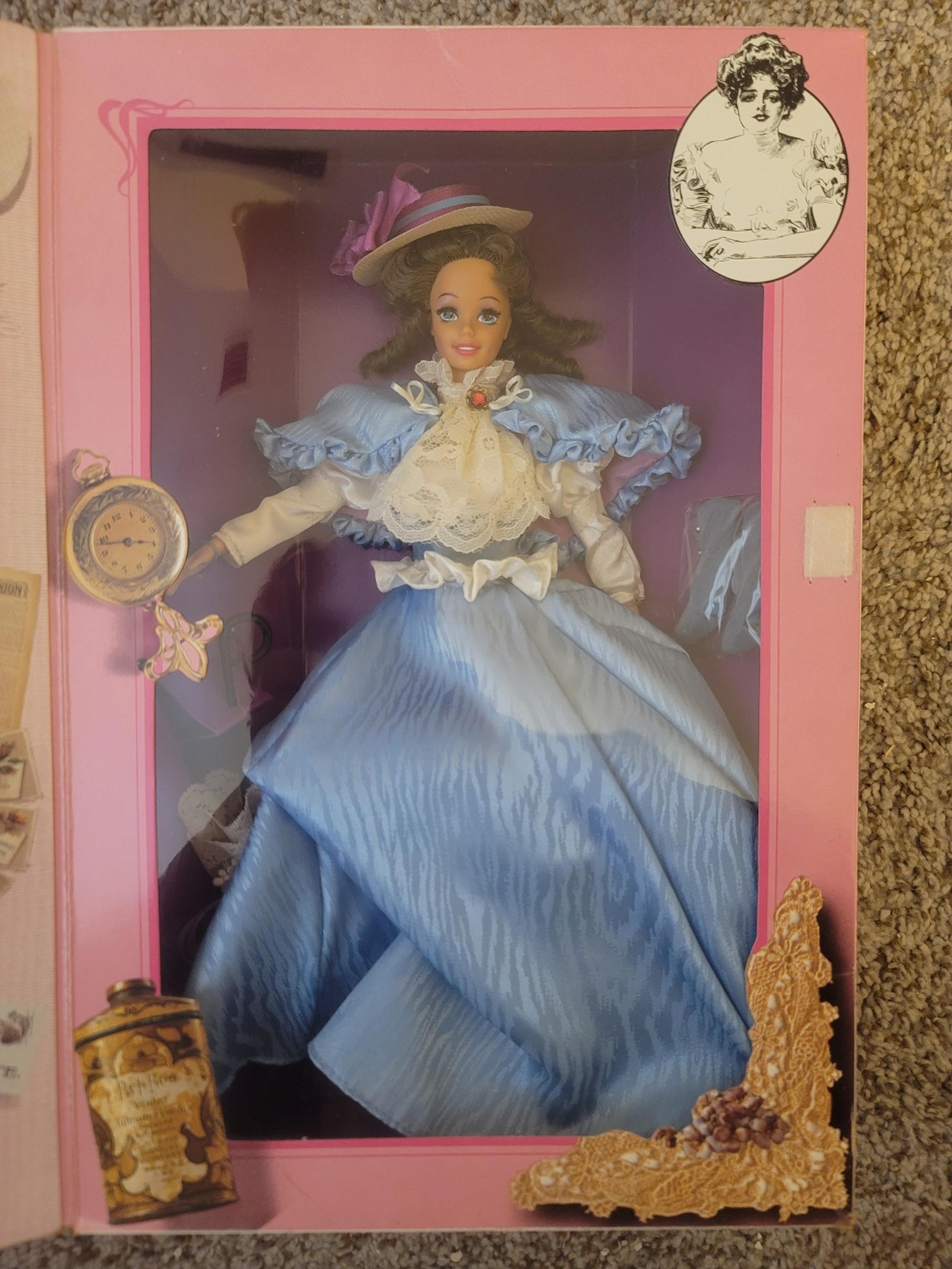 Vintage 1993 Gibson Girl Collector Barbie Doll
